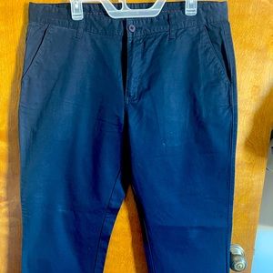 Blue trouser.